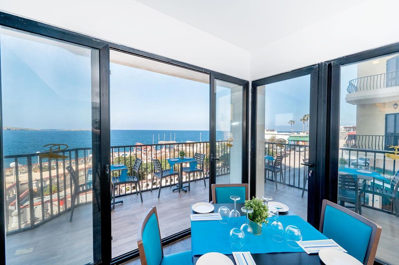 Islet Promenade Seafront Family Apartment With 2 Balconies By Getawaysmalta St. Paul's Bay Ngoại thất bức ảnh